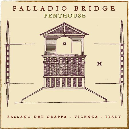 Palladio Bridge Penthouse Apartment Bassano del Grappa Exterior photo