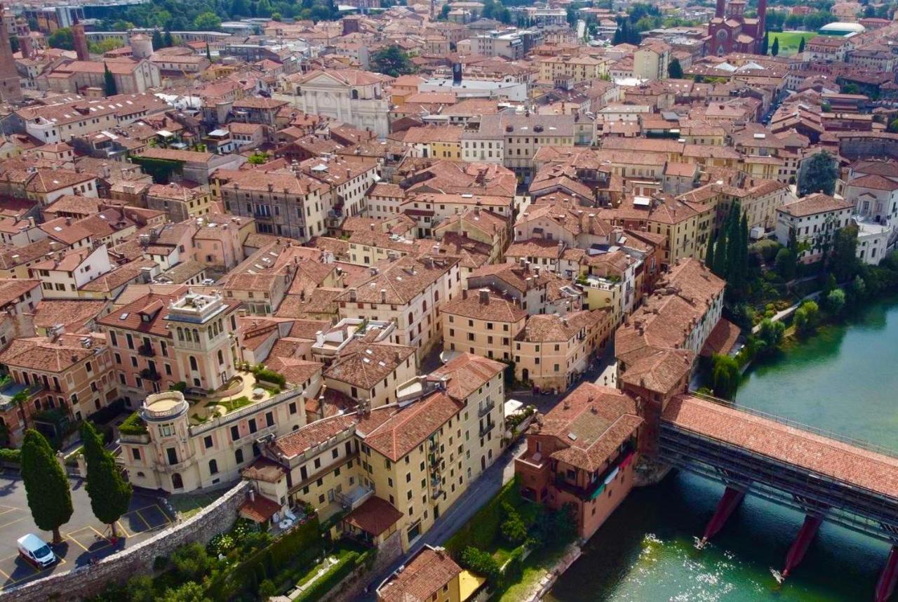 Palladio Bridge Penthouse Apartment Bassano del Grappa Exterior photo